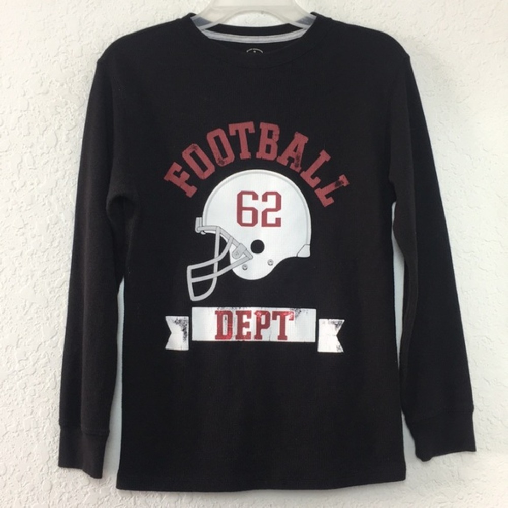 ✅Boys Youth Faded Glory Football Tee size L